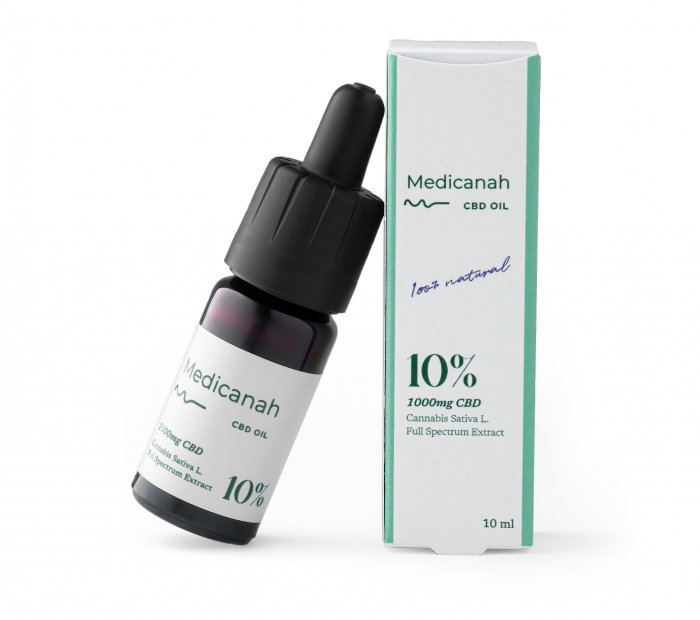 Pachet PROMO 4+1, Ulei CBD 10%, 1000mg, Full Spectrum, Premium, 10ml [1]