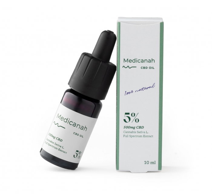 Pachet PROMO 4+1, Ulei CBD 5%, 500mg, Full Spectrum, Premium, 10ml [1]