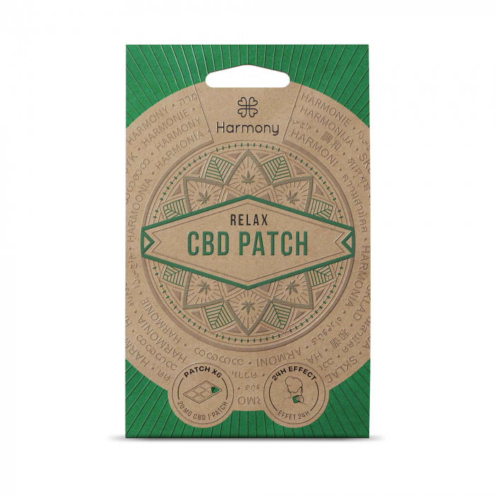 Plasturi CBD, Harmony, 20mg x6 [1]