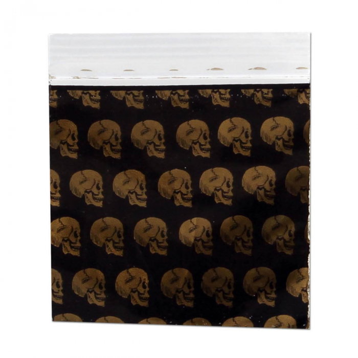 Punga resigilabila Skull, 50x50mm, 100buc [1]