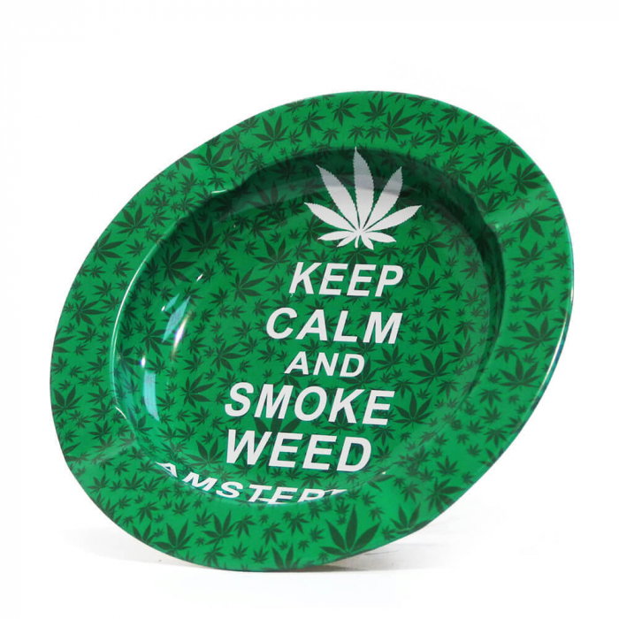 Scrumiera Keep Calm, Metal [1]