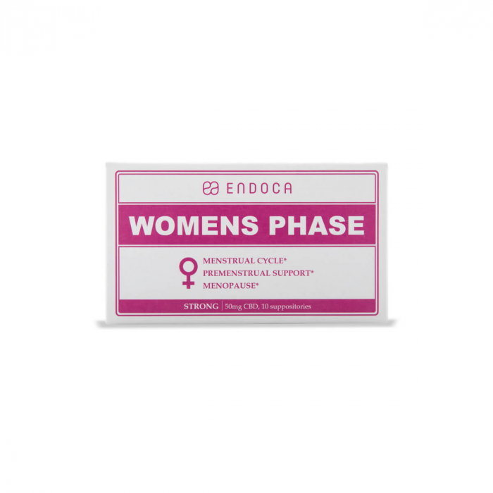 Supozitoare CBD, 500mg, Endoca,  Menstruatie, 10 buc [1]