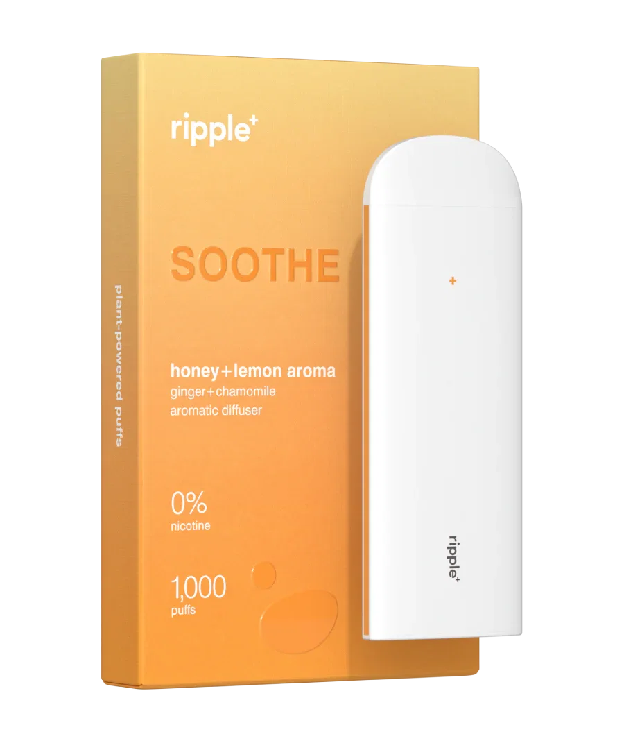 Tigara electronica, Ripple+, SOOTHE, Miere si lamaie, fara nicotina, 1000 pufuri [1]