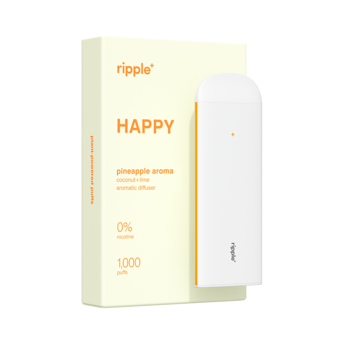 Tigara electronica, Ripple+, HAPPY, Ananas, fara nicotina, 1000 pufuri [1]