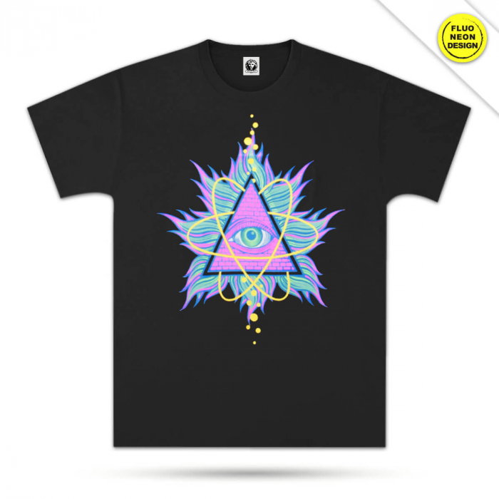 Tricou Fluorescent Masonic Eye [1]