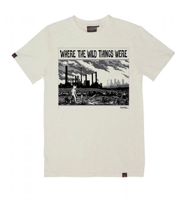 Tricou THTC Wild Things - Canepa/Bumbac - Natural [1]