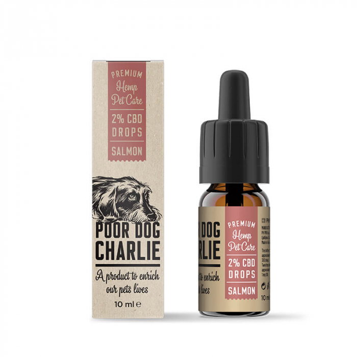 Ulei CBD 2%, 200mg, pentru Animale, Aroma Somon, Full Spectrum, 10ml [1]