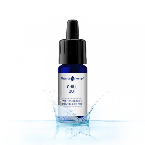 Ulei CBD+CBG 5%, 500mg, Solubil in Apa, Chill Out, Full Spectrum, 10ml [2]