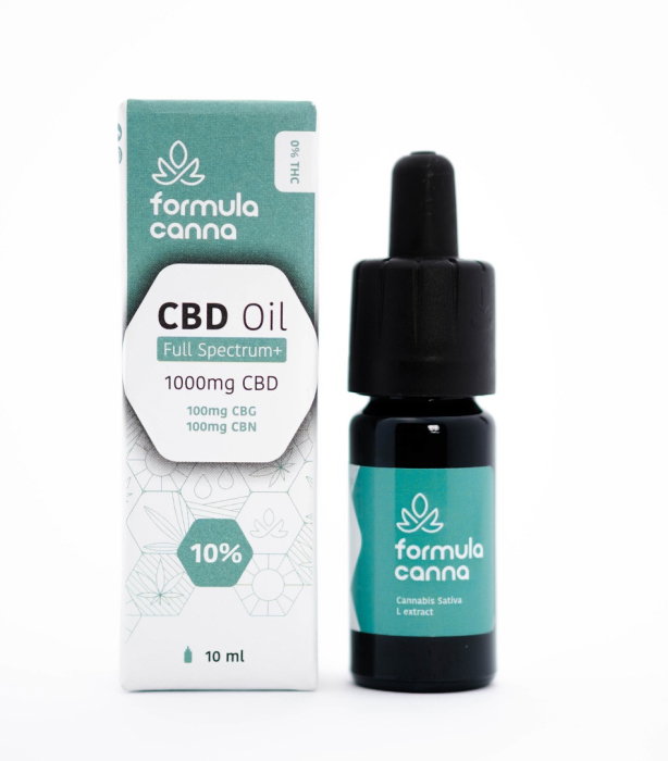 Ulei de Canabis CBD 10%, 1000mg, Premium Full Spectrum+, 10ml [1]
