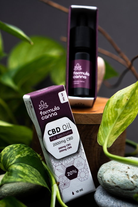 Ulei de Canabis CBD 20%, 2000mg, Premium Full Spectrum+, 10ml [2]