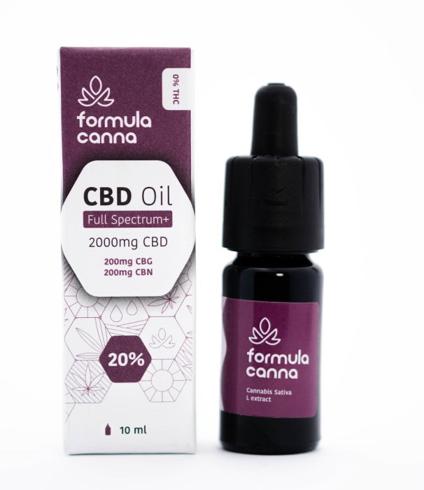 Ulei de Canabis CBD 20%, 2000mg, Premium Full Spectrum+, 10ml [1]