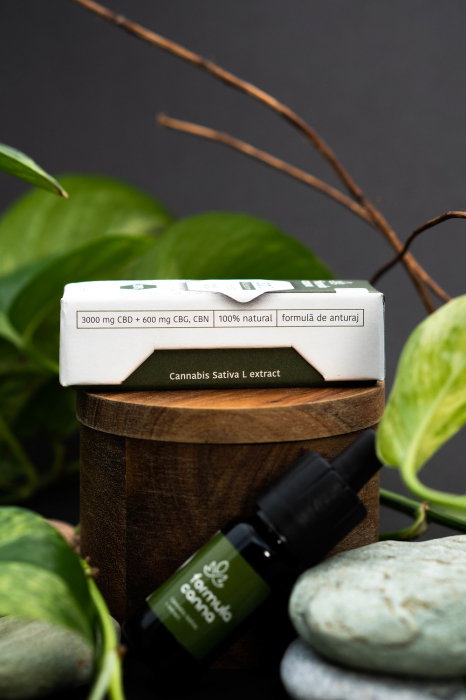 Ulei de Canabis CBD 30%, 3000mg, Premium Full Spectrum+, 10ml [3]