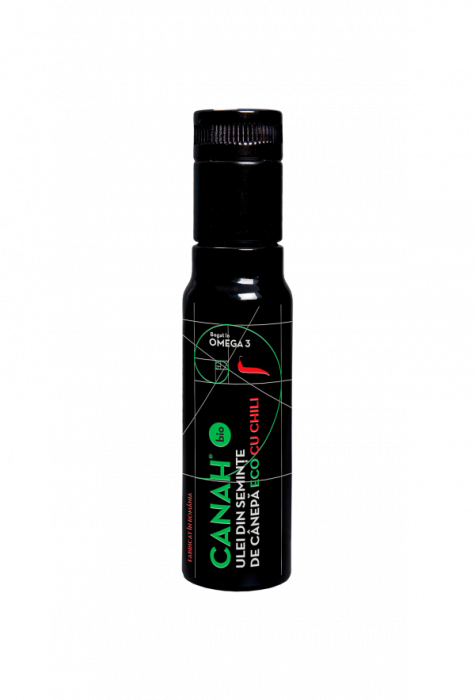 Ulei de canepa ECO, CANAH, cu chilli, 100ml [1]