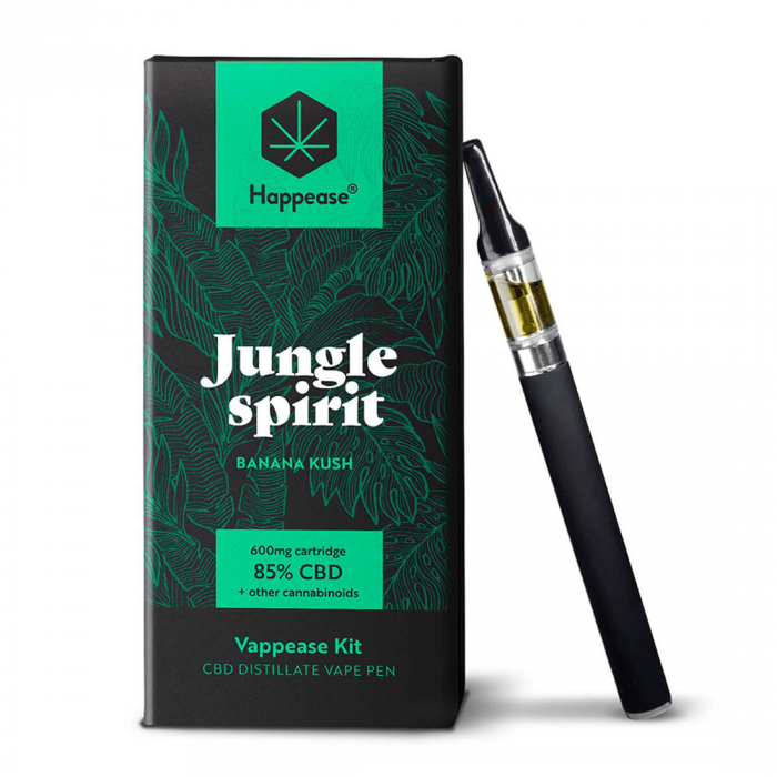 Vaporizator CBD 85%, HAPPEASE, Banana Kush [1]