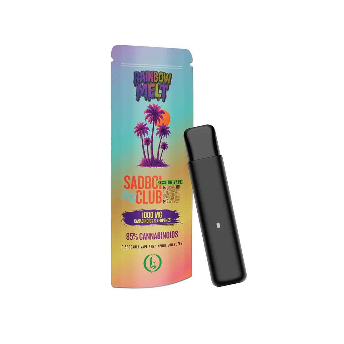 Vaporizator CBD 85%, RAINBOW MELT, 1ml [1]