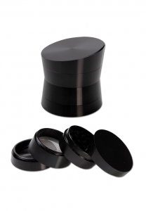 Grinder metalic Diablo, Negru, 4 parti, Ø58mm [0]
