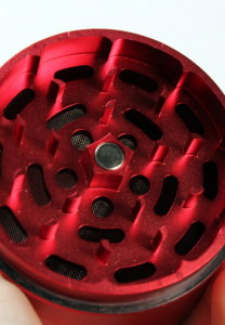 Grinder metalic After Grow Solinder, Portocaliu, 4 parti, Ø62mm [2]
