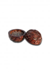 Grinder RoseWood 'Leaf, Rotund, 2 Parti, Ø50mm [1]
