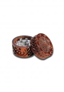 Grinder RoseWood 'Leaf', 2 Parti, Ø38mm [1]