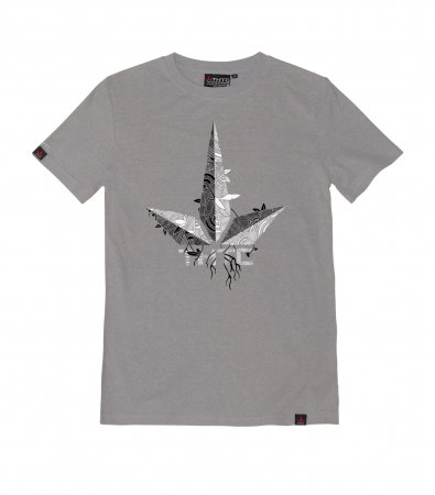 Tricouri - Tricou THTC Aztec - Canepa/Bumbac - Gri