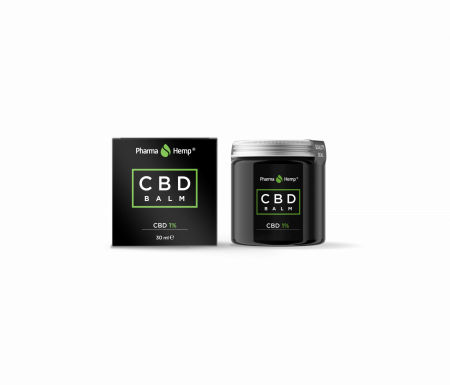 Lichidare Stoc - Balsam CBD 1%, 300mg, Full Spectrum, PharmaHemp, 30ml