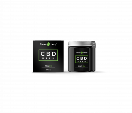 Lichidare Stoc - Balsam CBD 3%, 900mg, Full Spectrum, PharmaHemp, 30ml