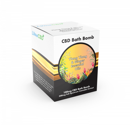 Diverse - Bila efervescenta CBD, Ylang Ylang si Ghimbir, 100mg