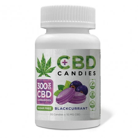 Ulei CBD - Bomboane CBD, Euphoria, 300mg, Coacaze