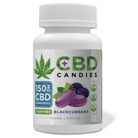 Ulei CBD - Bomboane CBD, Euphoria, 150mg, Coacaze