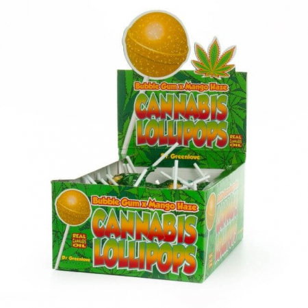 Alimente & Dulciuri - Bomboane cu aroma de cannabis, Bubblegum x Mango Haze
