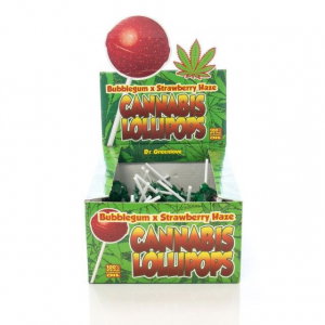 Alimente & Dulciuri - Bomboane cu aroma de cannabis,  Bubblegum x Strawberry Haze