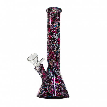 Bonguri - Bong sticla, Black Sheep, Mexican Flowers, 26cm