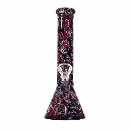 Bong sticla, Black Sheep, Mexican Flowers, 26cm [2]