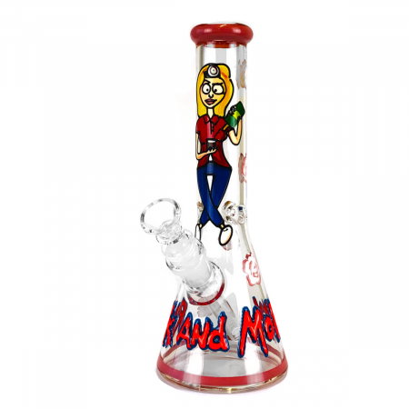 Bonguri - Bong sticla, Urban Crew, Cartoon Girl, 25cm