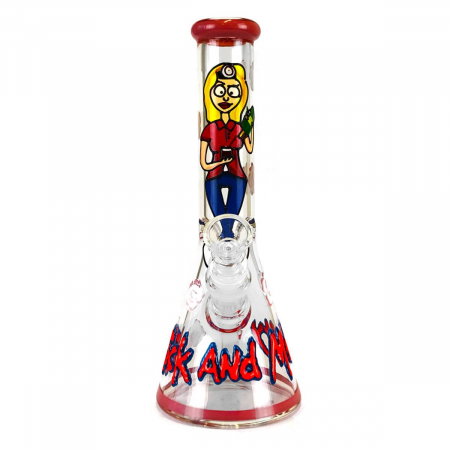 Bong sticla, Urban Crew, Cartoon Girl, 25cm [2]