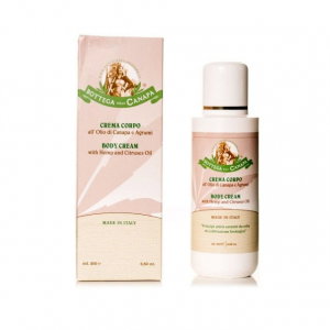 Creme si uleiuri de canepa - Crema de corp cu citrice si ulei de canepa, Organic, 200ml