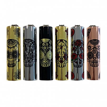 Brichete - Bricheta Clipper, metal, Mexican Skulls