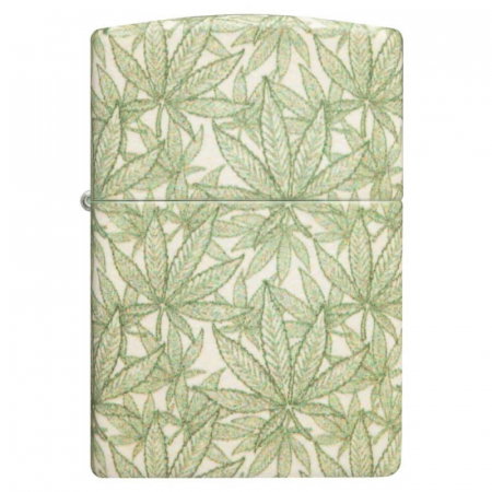 Bricheta originala Zippo, Cannabis Design Matte Color [0]