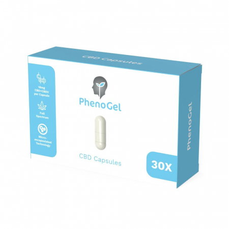 Capsule CBD, PhenoGel, 30 buc [1]