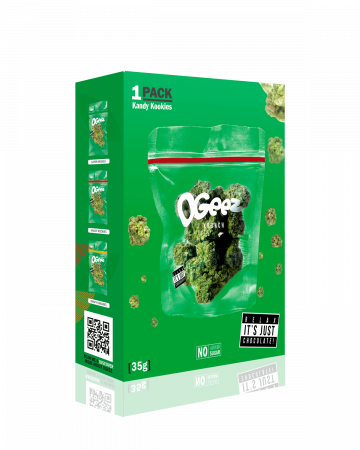 Ciocolata mugure, OGeez, Kandy Kookies, 35g [1]