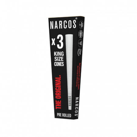 Conuri pre-rulate - Conuri pre-rulate Narcos, White Edition x3