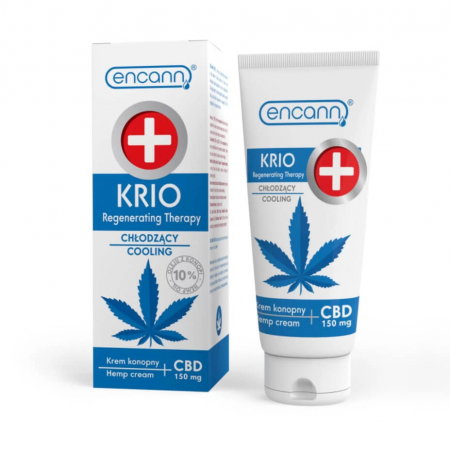 Diverse - Crema CBD 150mg, Encann, KRIO, Cooling, 150ml