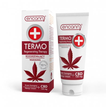 Lichidare Stoc - Crema CBD 150mg, Encann, TERMO, Warming, 150ml