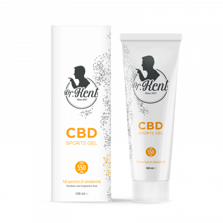 Lichidare Stoc - Crema CBD Efect Analgezic, Full Spectrum, Dr. Kent, PharmaHemp, 1100mg, 100ml