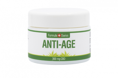 Creme Naturale cu CBD - Crema hidratanta anti-imbatranire CBD, 300mg, 30ml