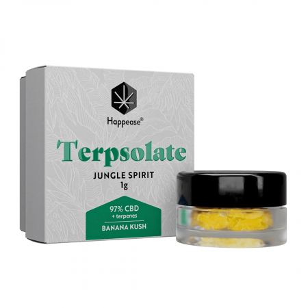 Ulei CBD - Terpsolate CBD + terpeni, 97%, 1gr, HAPPEASE, Banana Kush