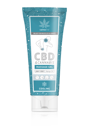 Creme Naturale cu CBD - Gel racoritor CBD, Muschi și articulatii tensionate, Cannaline, 200mg
