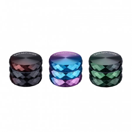 Grinder metalic Champ-High, 3 Parti, Duo-Color, Ø53mm [1]