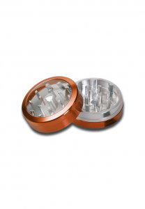Grinder metalic Neutral Window, Portocaliu, 2 parti, Ø50mm [1]