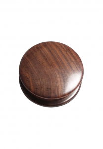 Grindere Tutun & Plante - Grinder RoseWood 'Leaf', Fin, 2 parti, Ø45mm